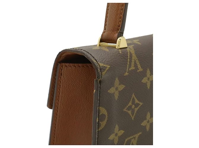 Borsa Louis Vuitton Monogram Malesherbes Marrone - vista 5