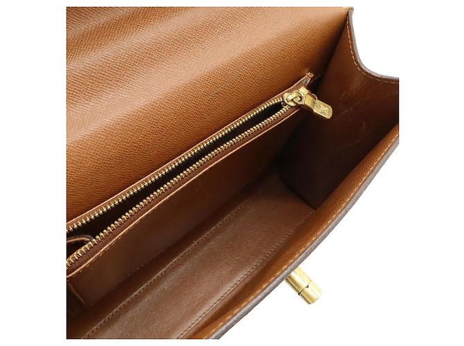Borsa Louis Vuitton Monogram Malesherbes Marrone - vista 7