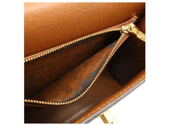 Borsa Louis Vuitton Monogram Malesherbes Marrone - vista 8