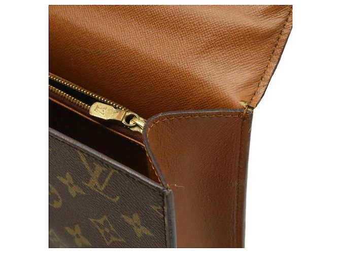 Borsa Louis Vuitton Monogram Malesherbes Marrone - vista 9