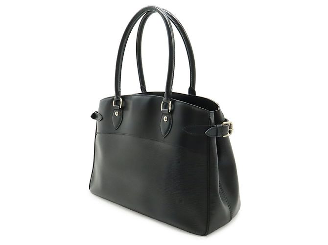 Borsa Tote Louis Vuitton Epi Passy GM Nero - vista 3