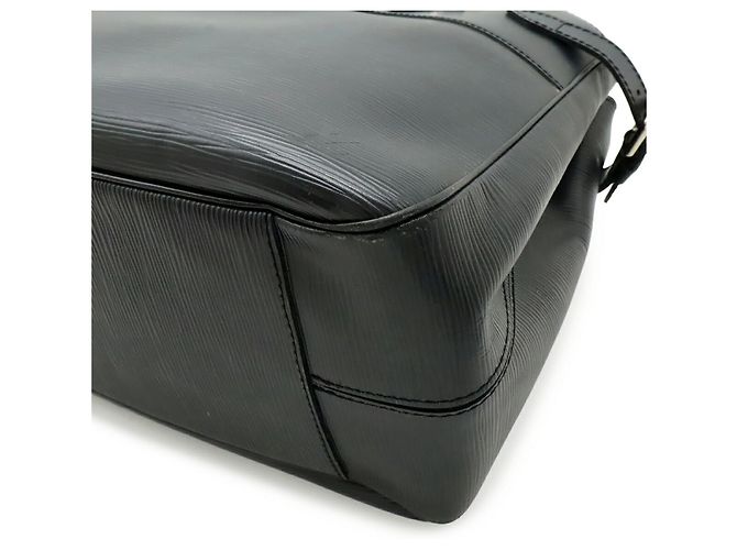 Borsa Tote Louis Vuitton Epi Passy GM Nero - vista 4