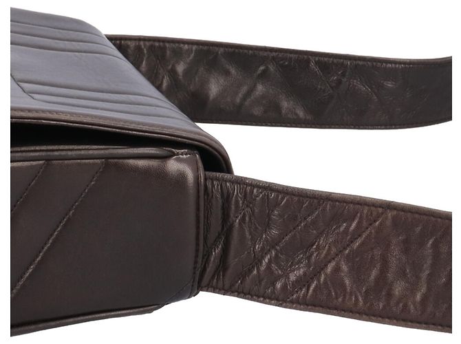 Borsa a tracolla Chanel Mademoiselle in pelle nera Nero - Ansicht 10