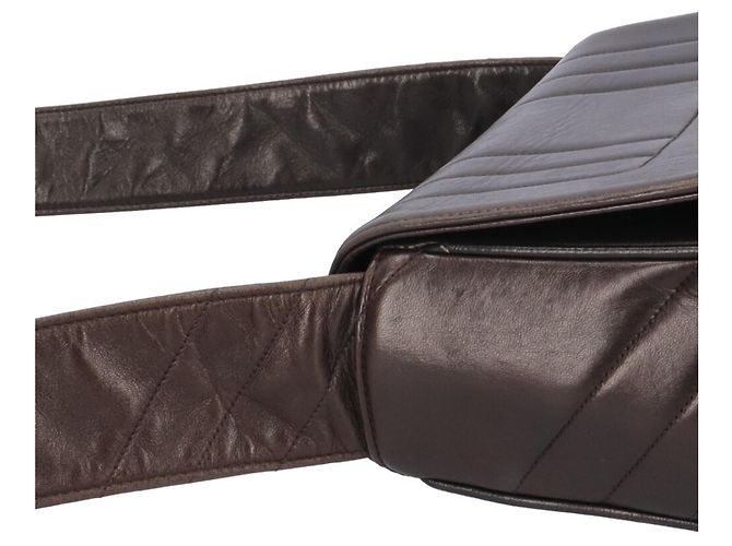 Borsa a tracolla Chanel Mademoiselle in pelle nera Nero - Ansicht 11