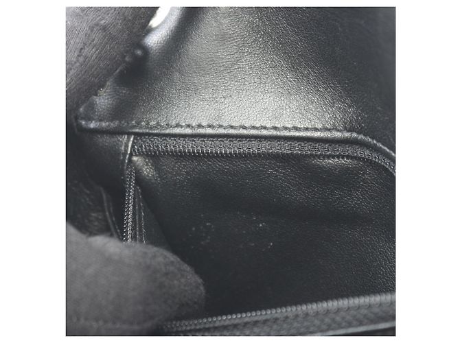 Borsa a Spalla Chanel Mini Matelassé Nero - vista 7
