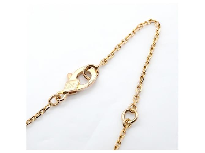 Collana Vintage Alhambra Van Cleef & Arpels Marrone D'oro - vista 4