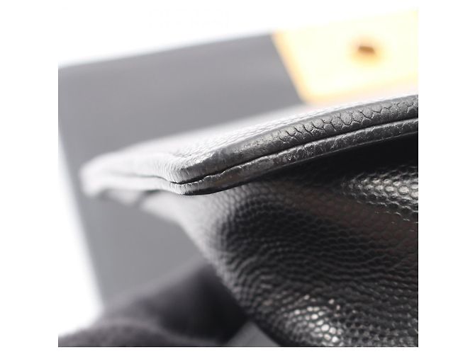 Borsa a Spalla Chanel Boy Small Nero - vista 6