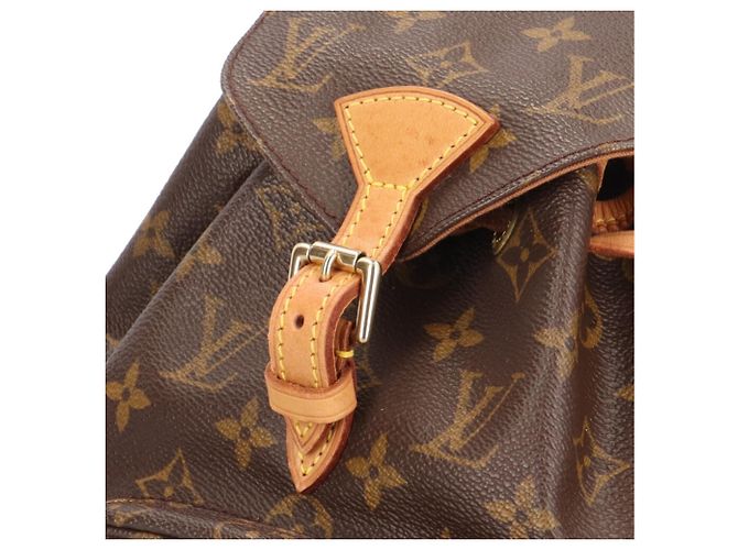 Zaino Louis Vuitton Mini Montsouris Monogram Marrone - vista 11