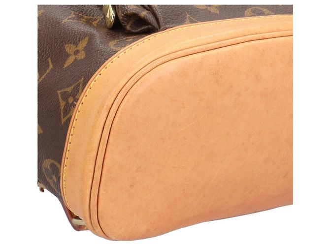 Zaino Louis Vuitton Mini Montsouris Monogram Marrone - vista 9
