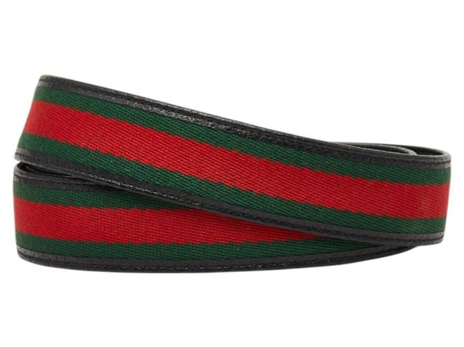 Cintura Gucci Interlocking G Sherry Line Nero - vista 3