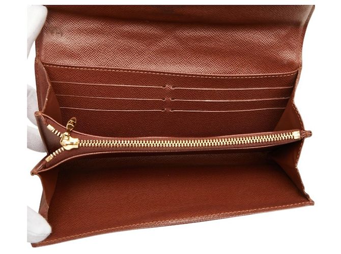 Louis Vuitton Monogram Etoile Long Wallet Braun - Ansicht 12