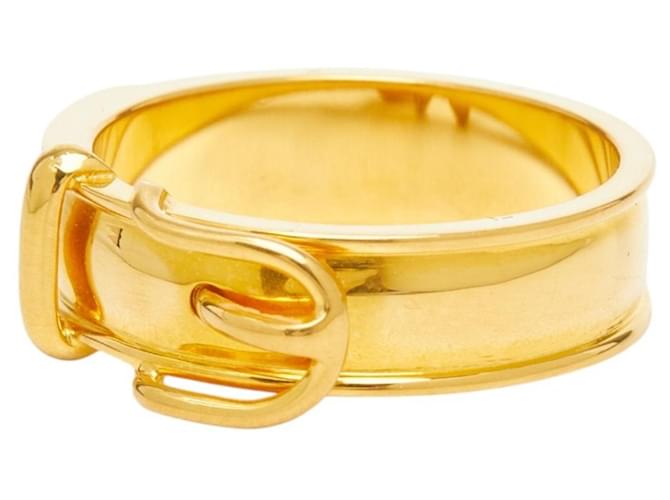 Hermès Hermes Gürtelring Scarf Ring Golden - Ansicht 3