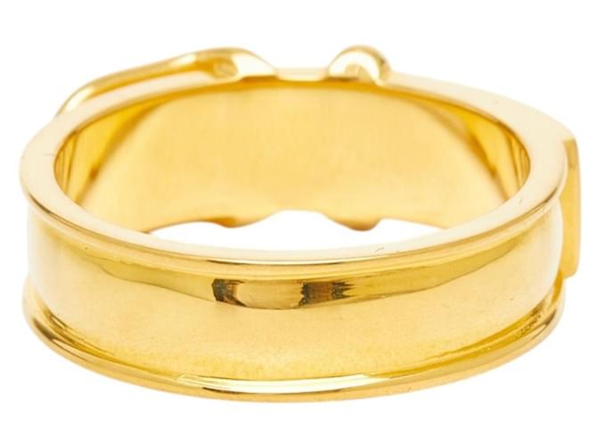 Hermès Hermes Gürtelring Scarf Ring Golden - Ansicht 4