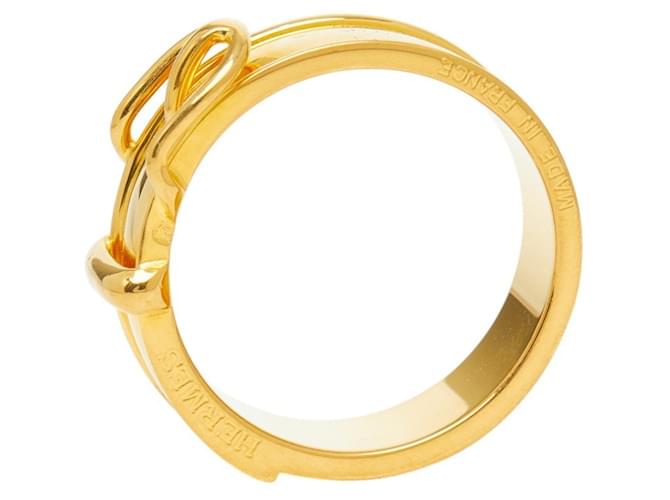 Hermès Hermes Gürtelring Scarf Ring Golden - Ansicht 5
