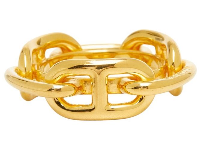 Hermès Hermes Chaine d'Ancre Lugate Legato Schalring Golden - Ansicht 2