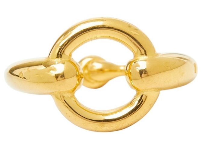Hermès Hermes Mo Schalring in vergoldeter Ausführung Golden - Ansicht 2