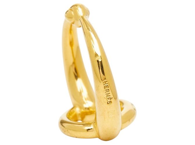 Hermès Hermes Mo Schalring in vergoldeter Ausführung Golden - Ansicht 5
