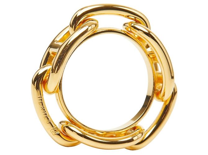 Hermès Hermes Chaine d'Ancre Legato Schalring in Gold Golden - Ansicht 5