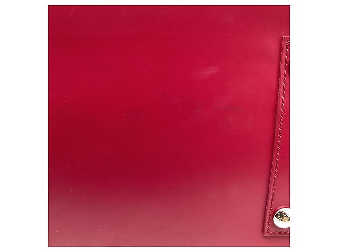 Borsa Alma MM Louis Vuitton in pelle Epi bordeaux Rosso Bordò - vista 10