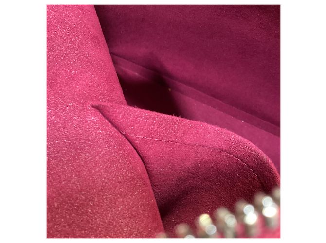 Borsa Alma MM Louis Vuitton in pelle Epi bordeaux Rosso Bordò - vista 19