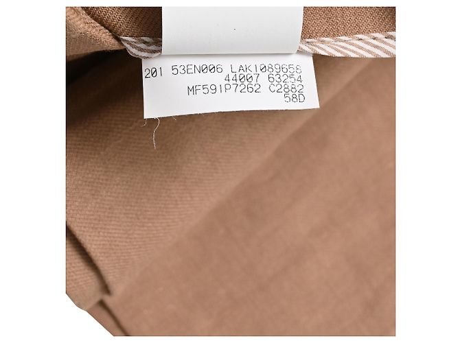 Short plisado Brunello Cucinelli en beige de poliéster - vista 15