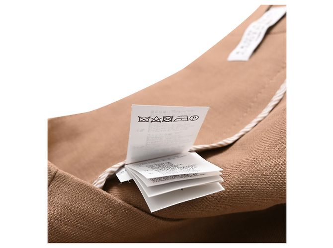 Short plisado Brunello Cucinelli en beige de poliéster - vista 7