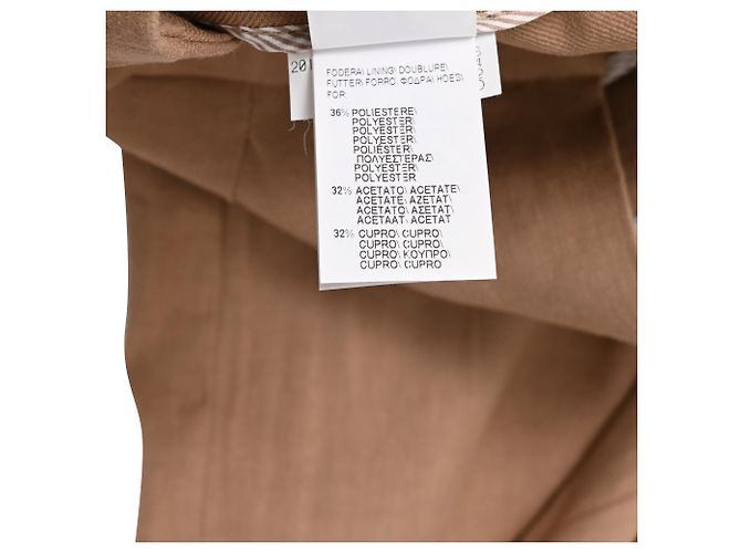 Short plisado Brunello Cucinelli en beige de poliéster - vista 8