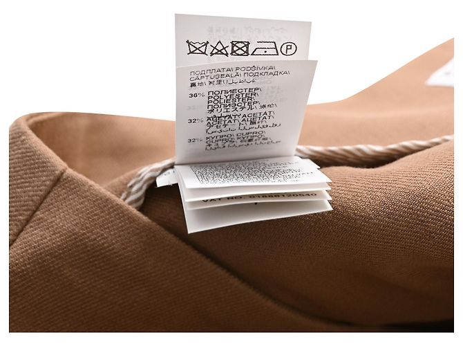 Short plisado Brunello Cucinelli en beige de poliéster - vista 9