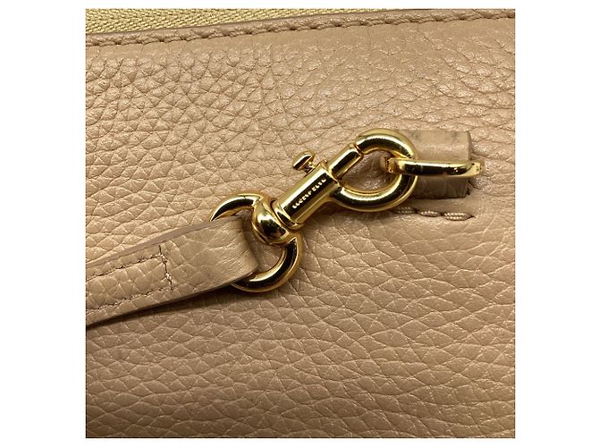 Borsa a tracolla Marc Jacobs in pelle beige - vista 11