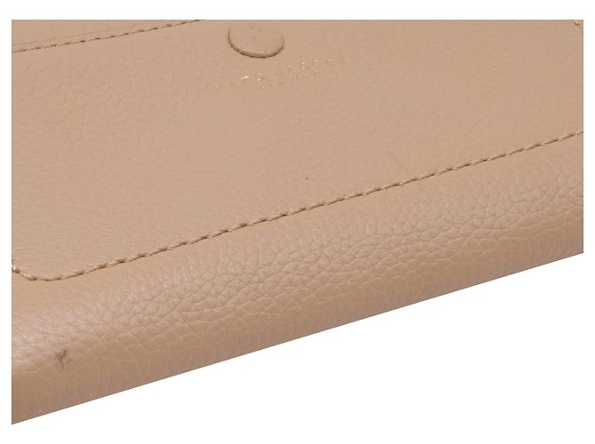 Borsa a tracolla Marc Jacobs in pelle beige - vista 6