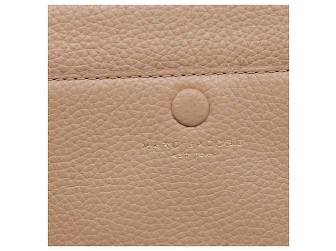 Borsa a tracolla Marc Jacobs in pelle beige - vista 8