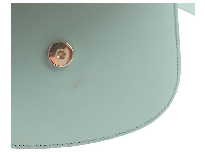 Apc Mini borsa a tracolla Geneve in pelle verde A.P.C. - vista 11