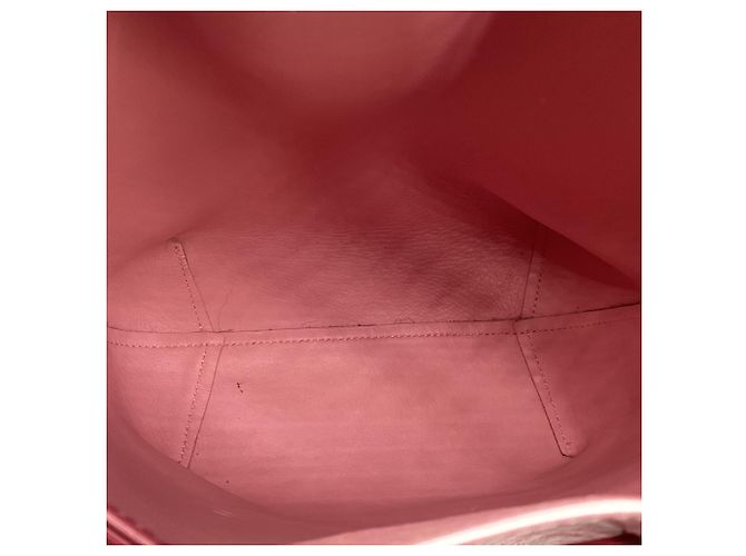 Borsa a secchiello con coulisse Mansur Gavriel Confetti in pelle rosa Marrone - vista 10