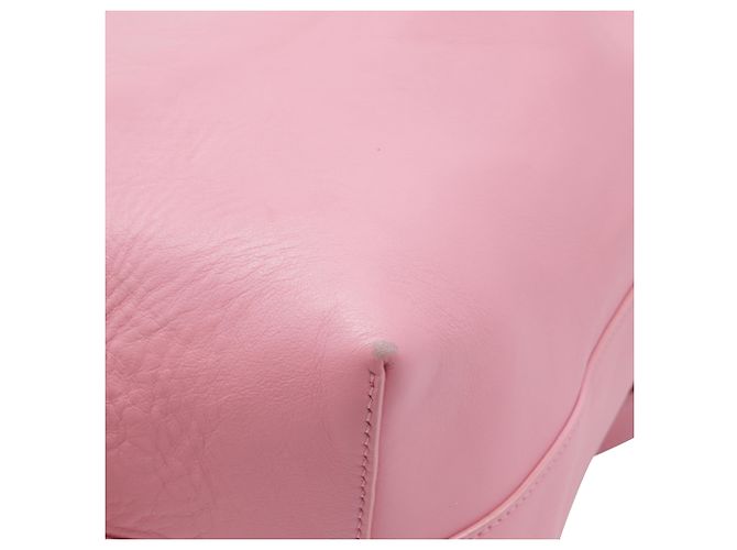 Borsa a secchiello con coulisse Mansur Gavriel Confetti in pelle rosa Marrone - vista 7