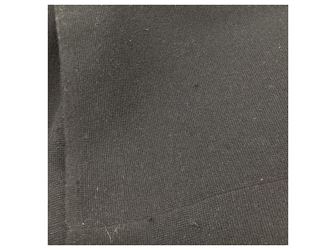 Casaco de abotoamento simples com bolsos em seda preta Max Mara Studio Preto - vista 6