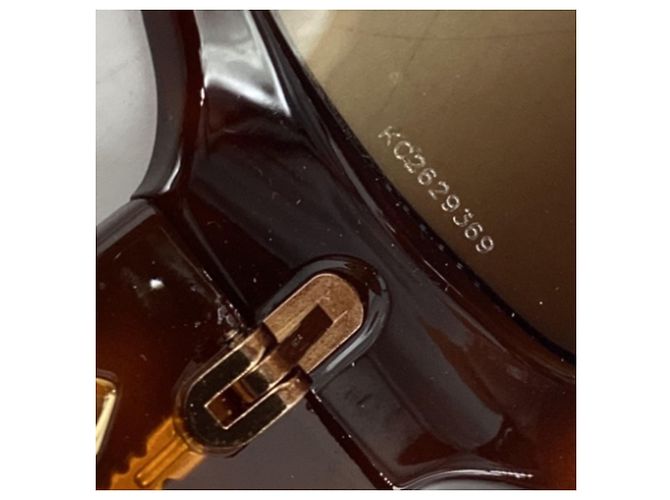 Timeless Chanel 6018 Tortoiseshell Sunglasses in Brown Acetate - view 8