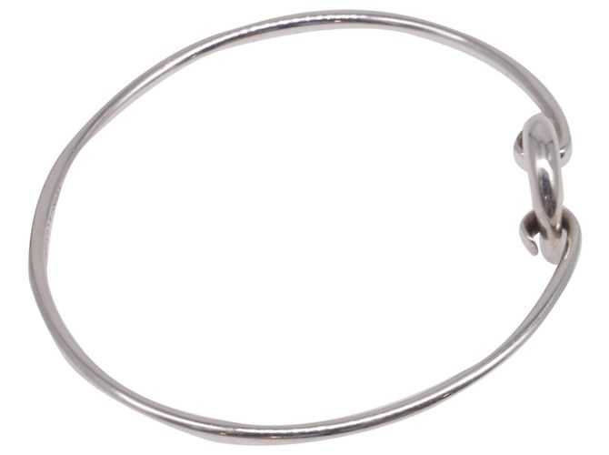 Elsa Peretti Bracciale rigido Tiffany & Co Sevillana 'O' in metallo argentato Argento Metallico - vista 5