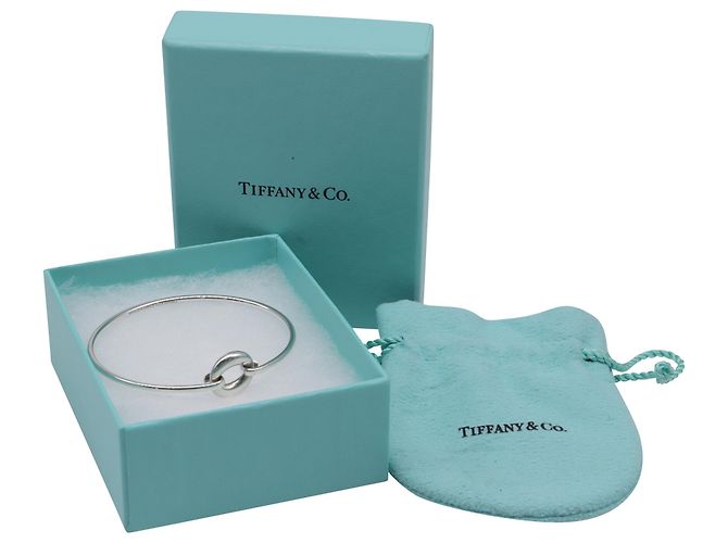 Elsa Peretti Bracciale rigido Tiffany & Co Sevillana 'O' in metallo argentato Argento Metallico - vista 6
