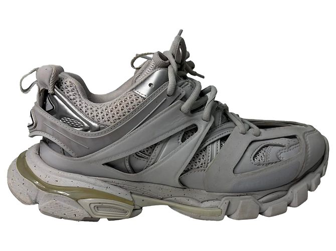 Balenciaga Track Sneaker mit recycelter Sohle aus grauem Polyurethan - Ansicht 2