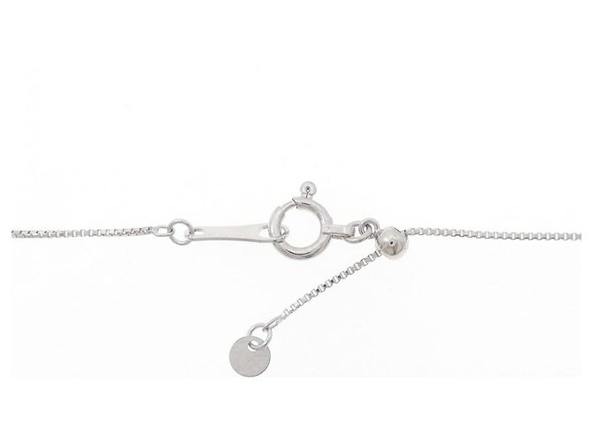 Autre Marque Collana in oro bianco e diamanti Au750 Argento - vista 5