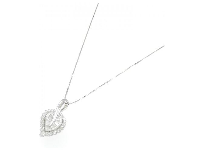 Autre Marque Collana con Diamanti Au750 Argento - vista 2