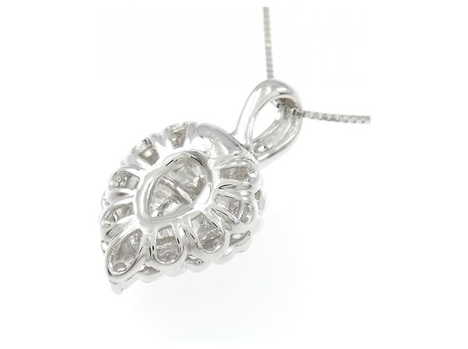 Autre Marque Collana con Diamanti Au750 Argento - vista 4