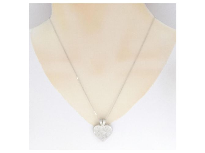 Autre Marque Collana con Diamanti Au750 Argento - vista 6