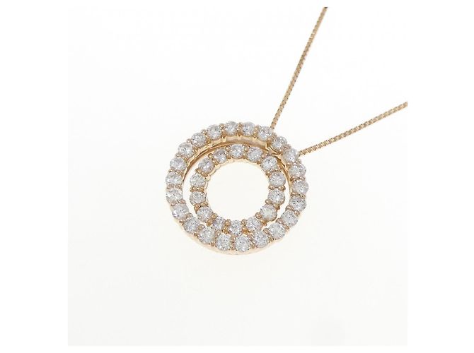 Autre Marque Collana con diamante Au750 Rosa - vista 3
