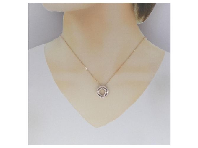 Autre Marque Collana con diamante Au750 Rosa - vista 6