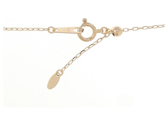 Autre Marque Au750/Au585 Pink Gold Diamond Necklace - view 5