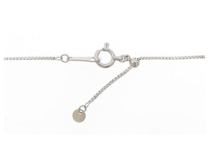 Autre Marque Collana in Zaffiro e Diamante Pt900 Pt850 Blu - vista 5