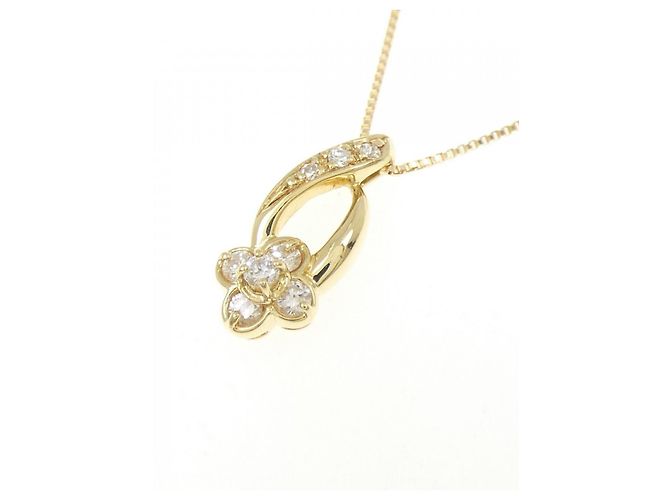 Autre Marque Collana Fiore in Diamanti Au750 D'oro - vista 3