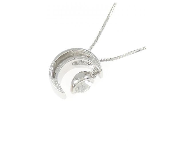 Autre Marque Collana con Diamanti Au750 Argento - vista 3