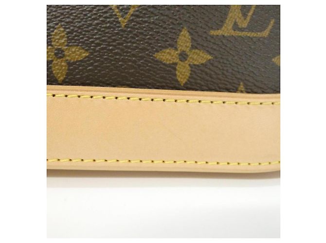 Borsa Louis Vuitton Alma BB Monogram Marrone - vista 3